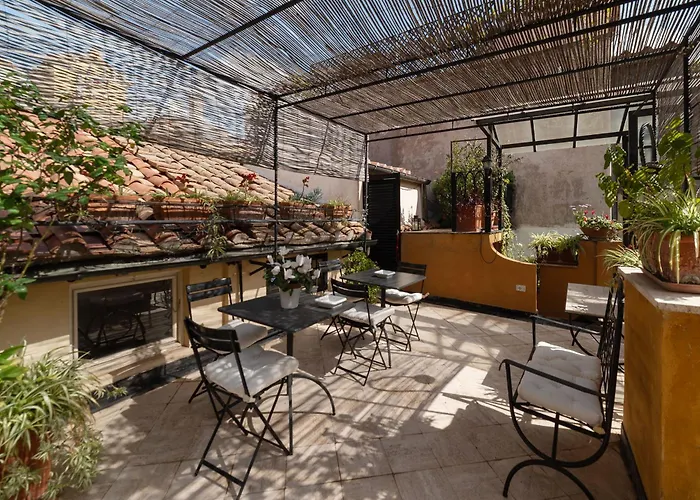 Orange With Bathroom And Shared Terrace Δωμάτια σε οικογενειακή κατοικία Ρώμη